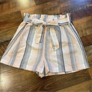 Jolie & Joy Like-New Striped Shorts! Medium